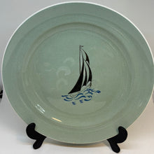 Load image into Gallery viewer, Vintage POOLE POTTERY Sailboat Dinner Plate