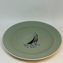 Load image into Gallery viewer, Vintage POOLE POTTERY Sailboat Dinner Plate