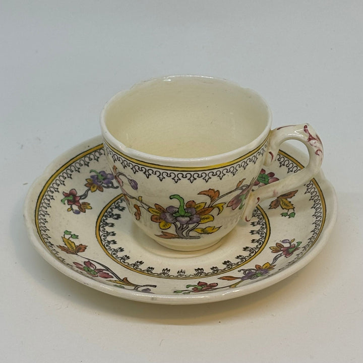 Coalport Kings Ware Coffee Cup and Saucer