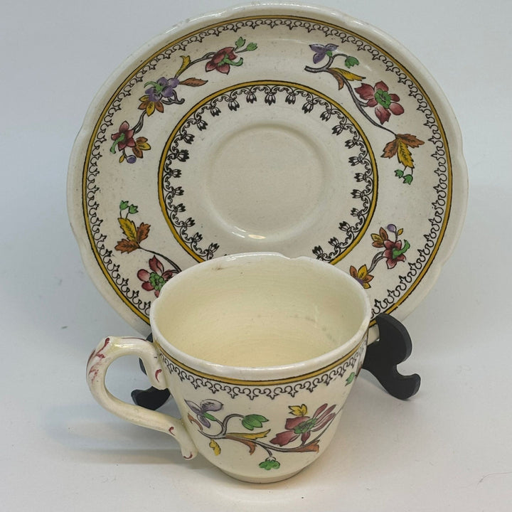Coalport Kings Ware Coffee Cup and Saucer