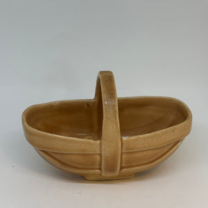 Studio Pottery Basket Vase