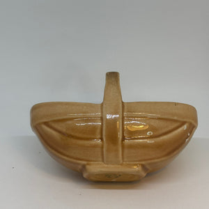 Studio Pottery Basket Vase