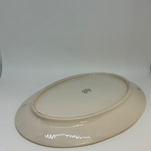 Vintage West Highland Pheasant Oval Steak Platter