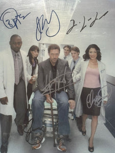 Signed Dr House Framed Photo Print