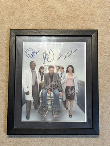 Signed Dr House Framed Photo Print