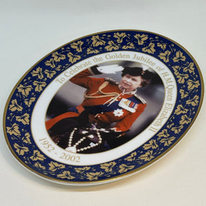 Queen Elizabeth II Golden Jubilee Limited Edition Commemorative Plate