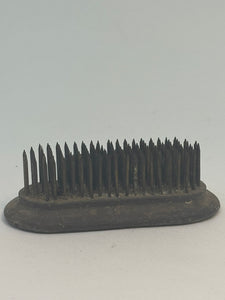 Small Antique Japanese Ikebana Kenzan Flower Support Holder