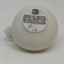 Load image into Gallery viewer, WH Goss CRESTED WARE MINI KETTLE Souvenir of Cowes Isle of Wight