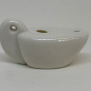 WH Goss CRESTED WARE MINI LAMP Souvenir of SKIPTON