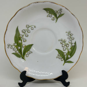 ROYAL VALE Vintage Bone China TEA CUP SET DUO, Pattern #7767
