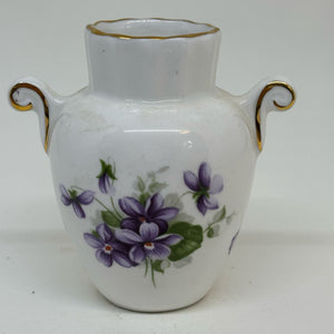 Vintage Collectable Aynsley Wild Violets BUD VASE