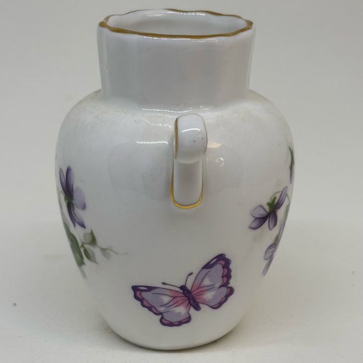 Vintage Collectable Aynsley Wild Violets BUD VASE