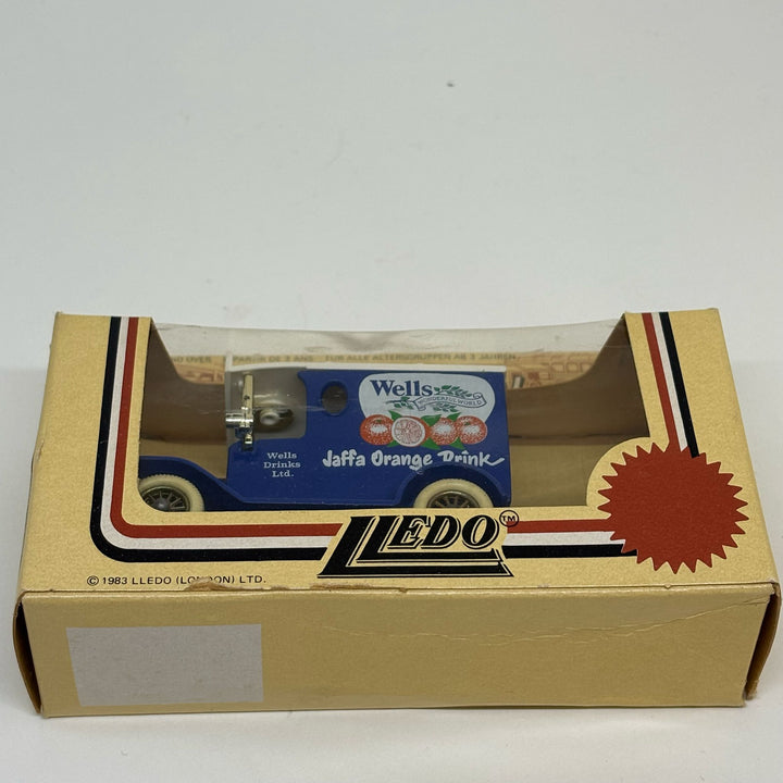 Lledo Promotional Model 1983 Wells Jaffa Orange Drink Van