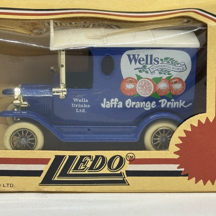 Lledo Promotional Model 1983 Wells Jaffa Orange Drink Van