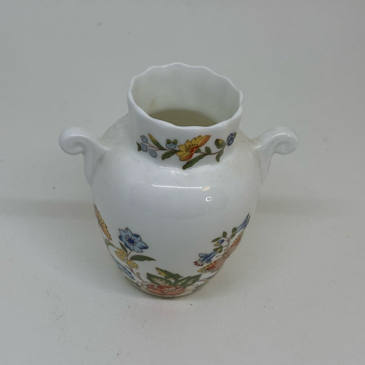 AYNSLEY Collectible Miniature Vase Cottage Garden