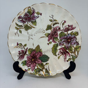 FRANZ ANTON MEHLEM Antique Victorian Botanical PLATE Clematis