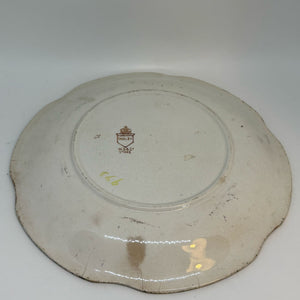 MYOTT SON & CO. Antique Victorian Botanical PLATE Dudley