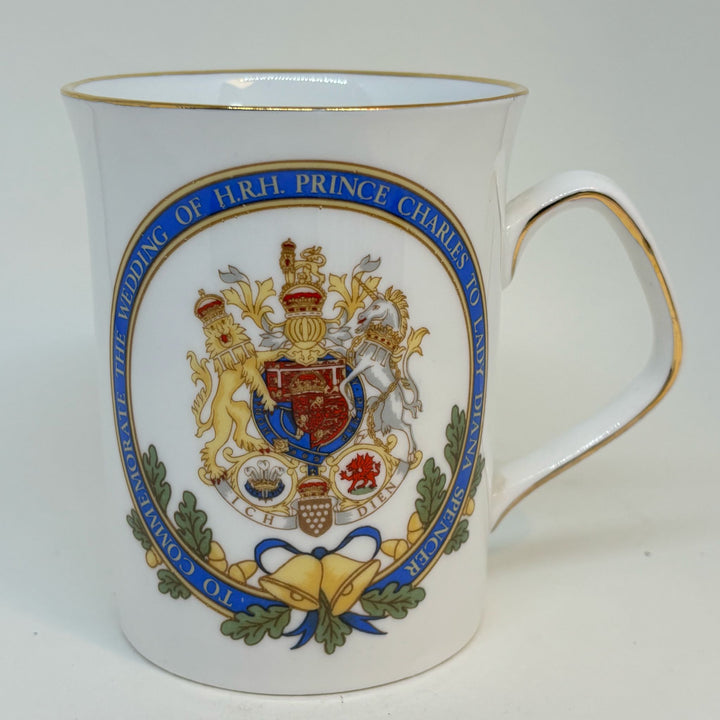 ELIZABETHAN Commemorative Mug Prince Charles and Lady Diana Wedding 1981