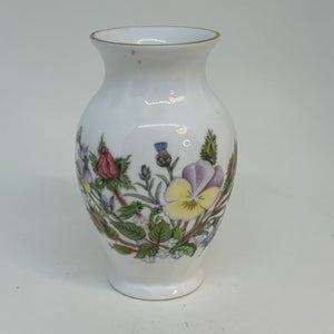 AYNSLEY Collectible Miniature Vase Wild Tudor