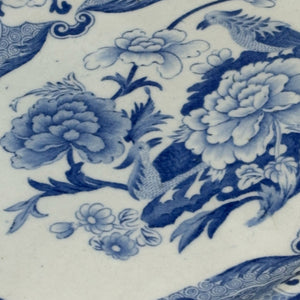 Antique Mason's Patent Ironstone China Pheasants Platter