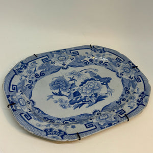 Antique Mason's Patent Ironstone China Pheasants Platter