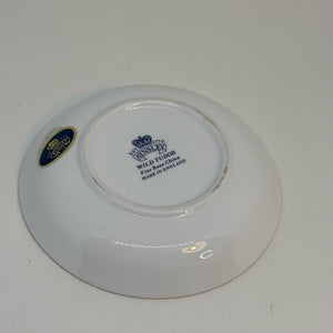 Vintage AYNSLEY Small Wild Tudor Trinket Dish