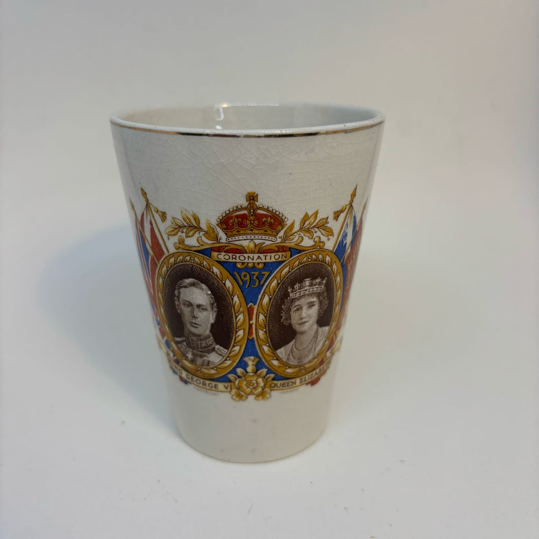 King George V and Queen Elizabeth Coronation 1937 Cup