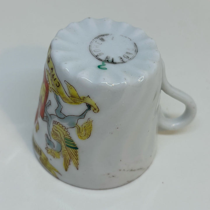 Vintage Crested Ware CUP Souvenir of EXETER