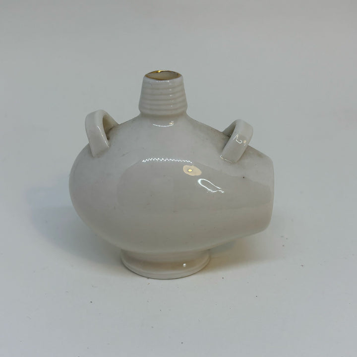 Vintage WH Goss Crested Ware FLEMISH BOTTLE Souvenir of RAMSEY