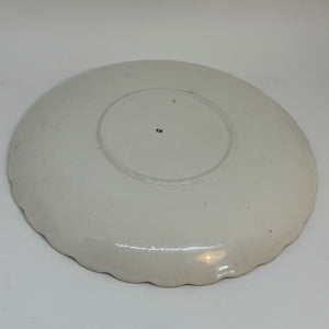 Antique TUNSTALL Scalloped Plate