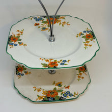Load image into Gallery viewer, Vintage Two-Tier Cake Stand
