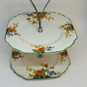 Vintage Two-Tier Cake Stand