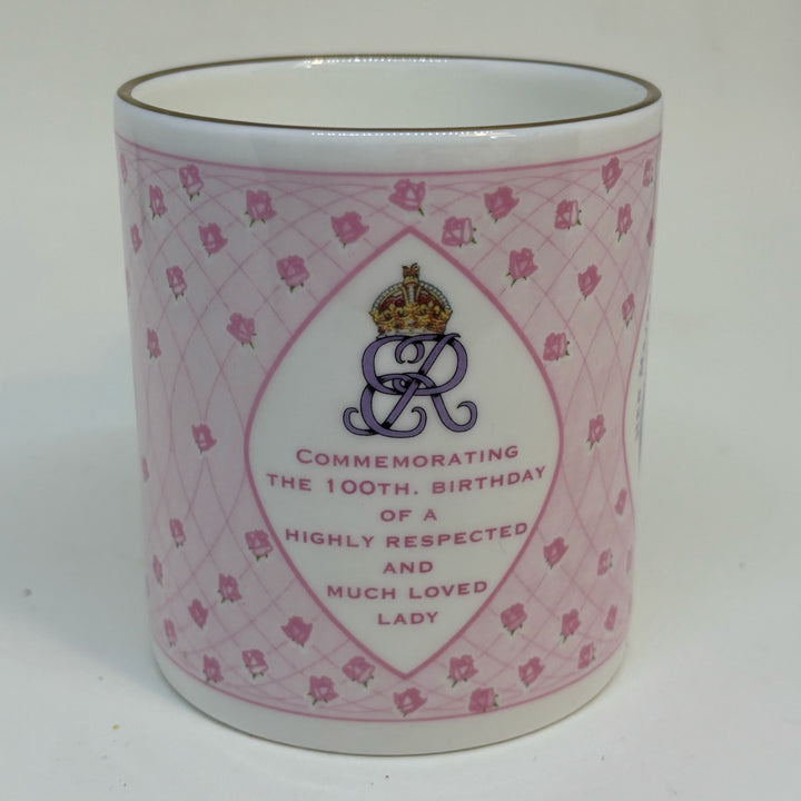 Commemorative Mug 100th Birthday Queen Elizabeth The Queen Mother