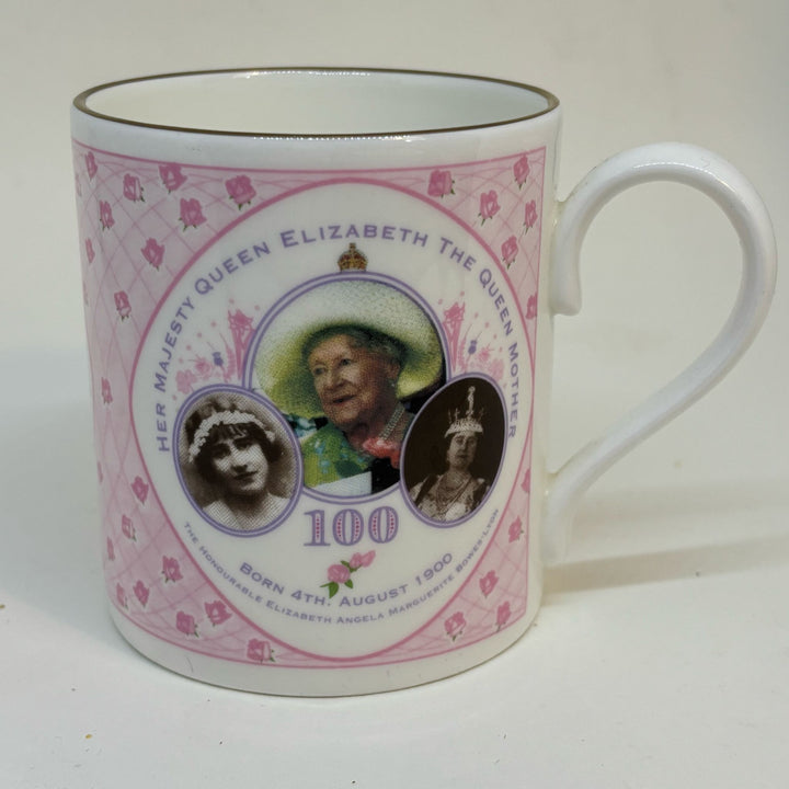 Commemorative Mug 100th Birthday Queen Elizabeth The Queen Mother