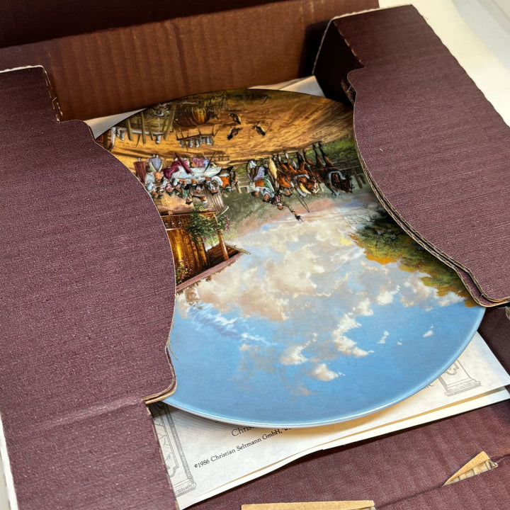 SELTMANN WEIDEN 'Rast im Gasthof' Christian Lückel Plate