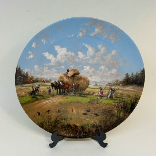 SELTMANN WEIDEN 'Erntezeit in den Feldern' Christian Lückel Plate