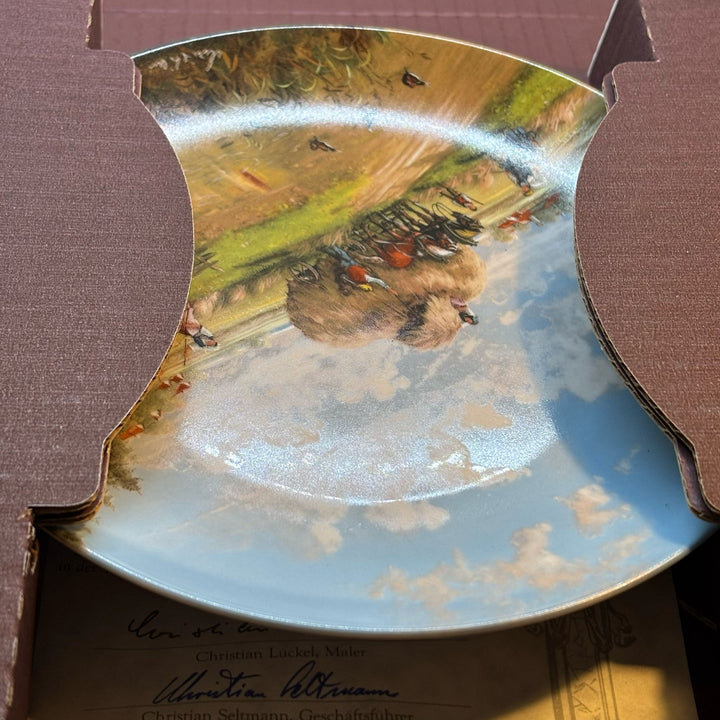SELTMANN WEIDEN 'Erntezeit in den Feldern' Christian Lückel Plate
