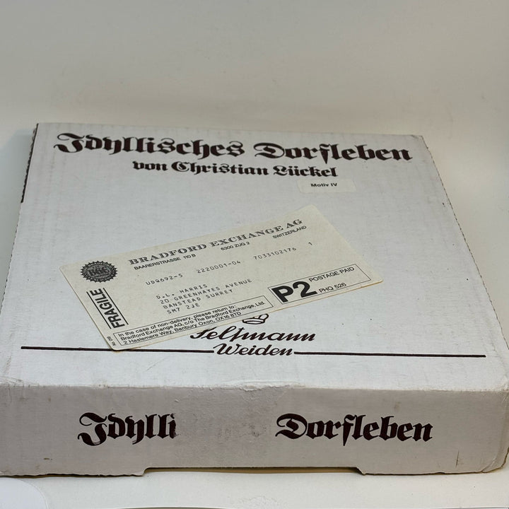SELTMANN WEIDEN 'Erntezeit in den Feldern' Christian Lückel Plate