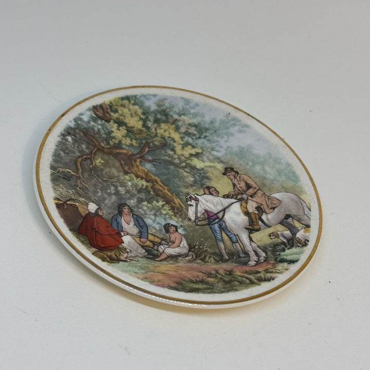 Staffordshire Tea Set Co. Vintage Rural LIfe Miniature Display Plate