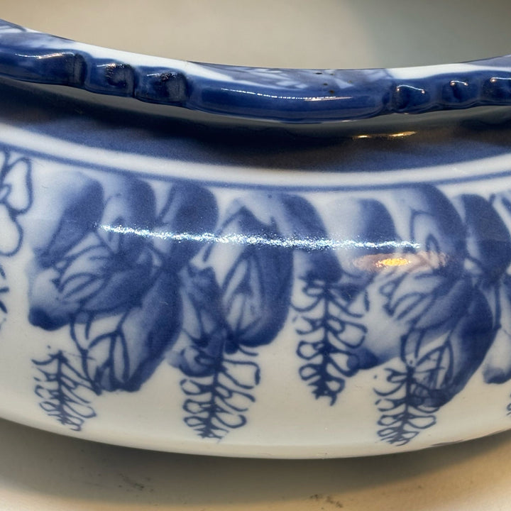 Vintage Reproduction Blue Cachepot