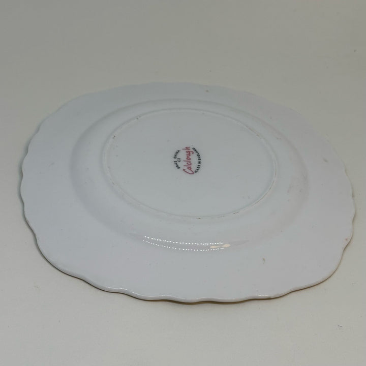 Spare/Replacement Vintage COLCLOUGH Pink & Blue Flower Bloom Tea Plate