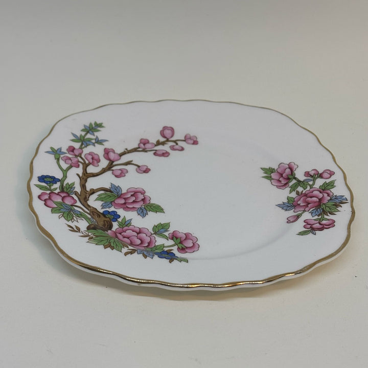 Spare/Replacement Vintage COLCLOUGH Pink & Blue Flower Bloom Tea Plate
