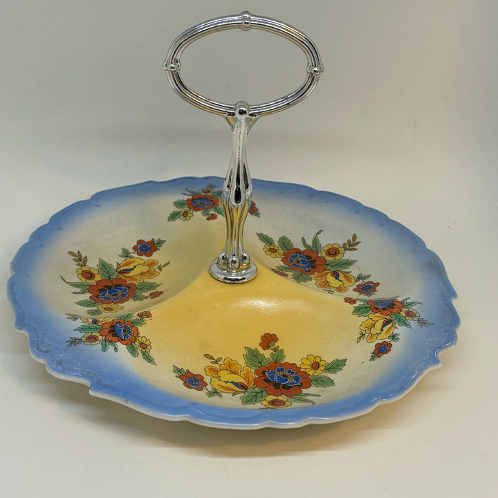 Vintage LANCASTERS Serving Dish with Handle