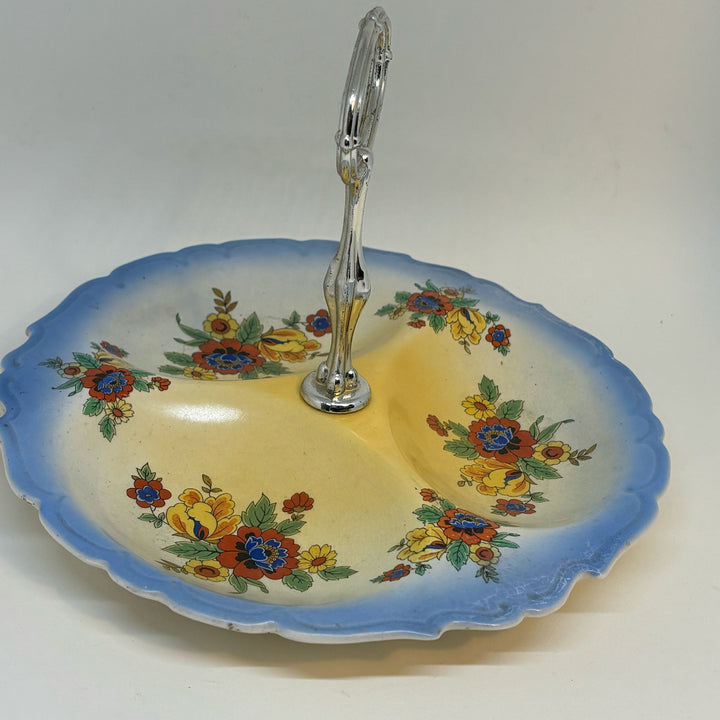Vintage LANCASTERS Serving Dish with Handle