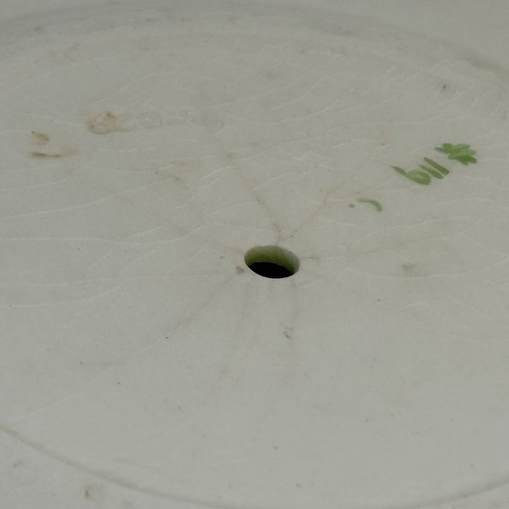 Vintage Octagonal Serving Plate Perforated