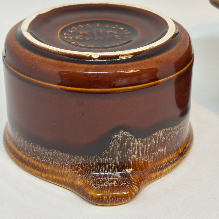 Pair of Kiln Craft Salt Glazed Tureens
