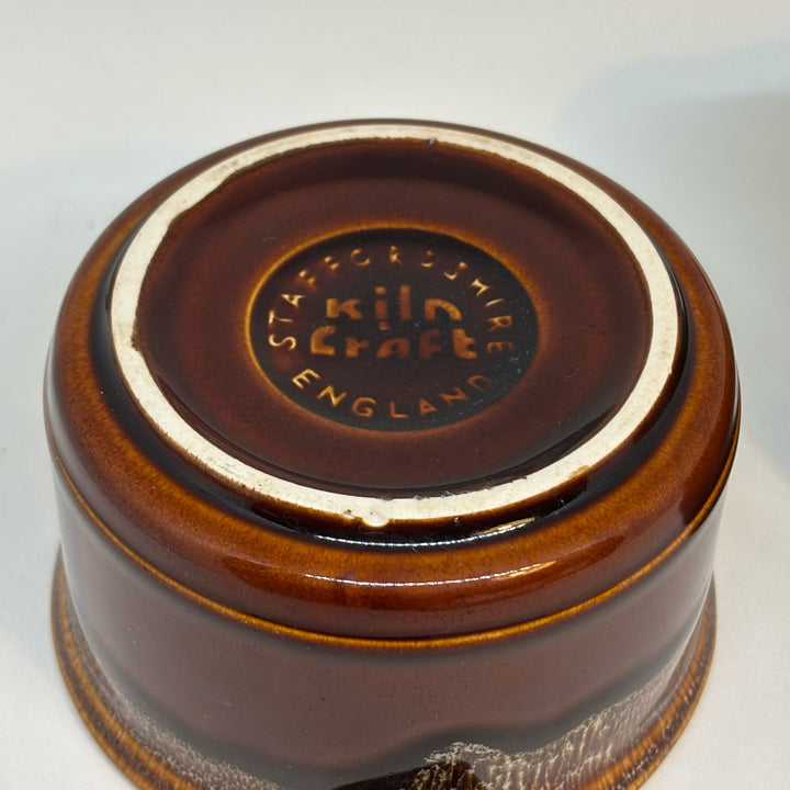 Pair of Kiln Craft Salt Glazed Tureens