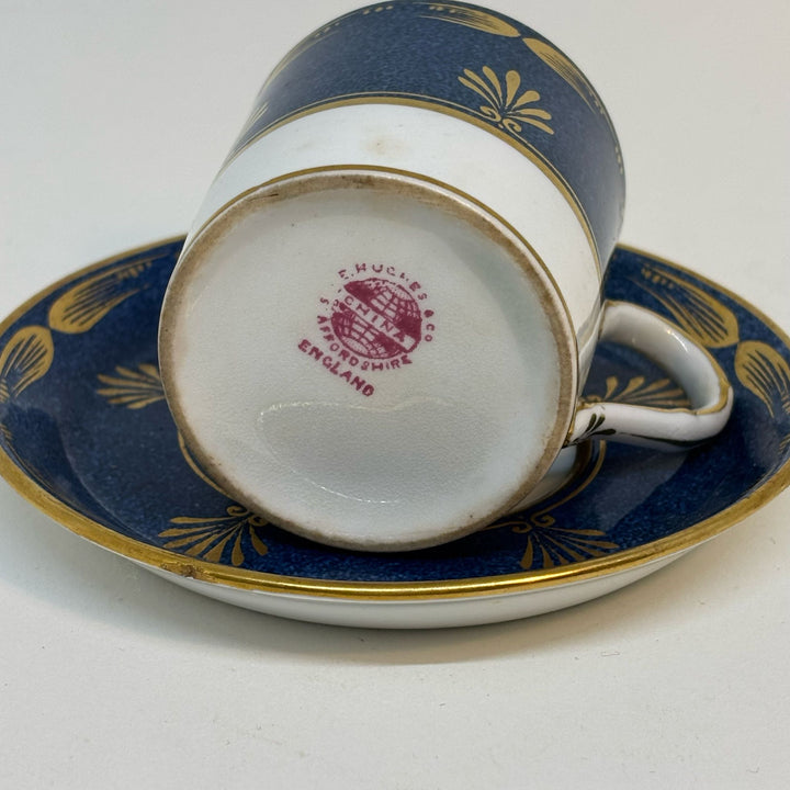 Vintage E Hughes & Co. Coffee Cup & Saucer