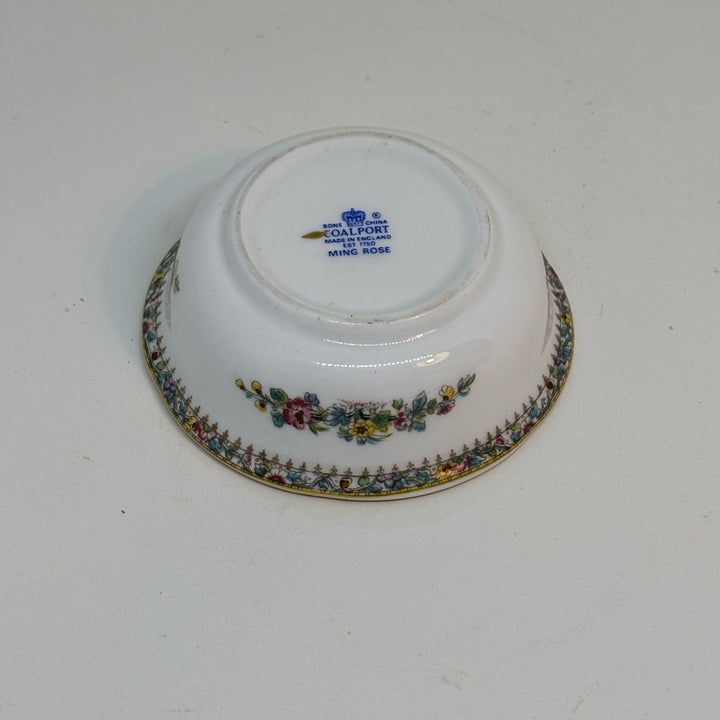 Vintage Coalport Miniature Ming Rose Wash Bowl & Jug set