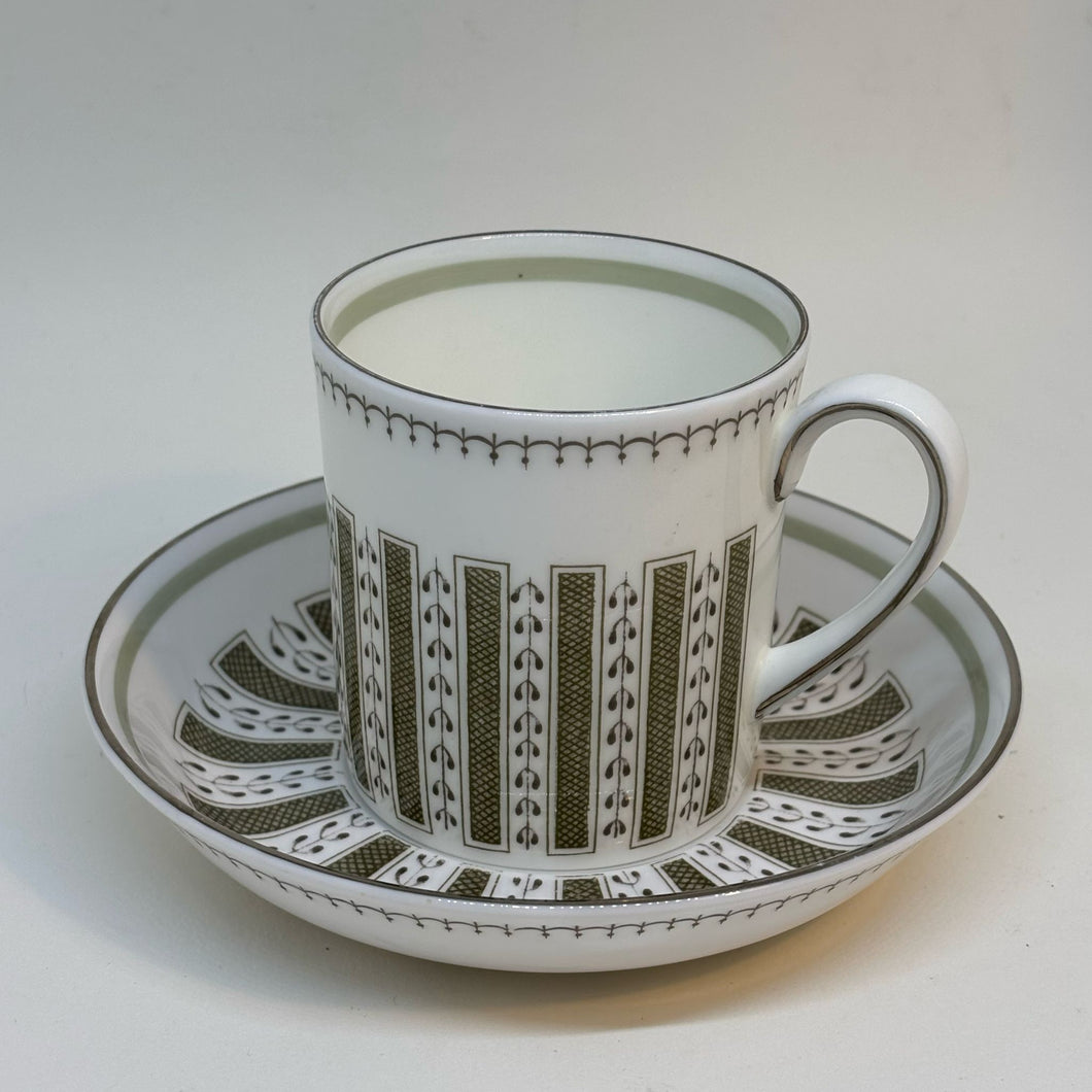Wedgwood Susie Cooper Persia Design Teacup & Saucer Set